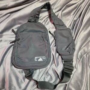 Adidas Essentials Crossbody Bag 2 Sling Messenger Adj Unisex Purse Easy Clean